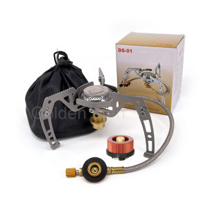 Bếp gas mini dã ngoại caming cắm trại gấp gọn siêu nhỏ tiện dụng 3500W - chất lượng cao thép S2 không gỉ CP004