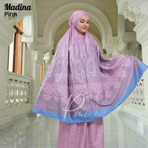 Melika - Pusat Mukena Indonesia - Mukena Katun Premium 2in1 Madina