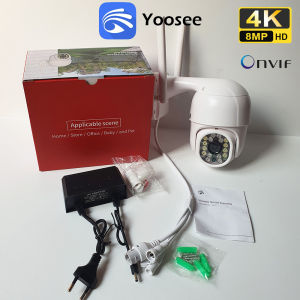 1080P 8MP CCTV IP CAMERA WIFI A16 APP Yoosee IP66 Waterproof Outdoor PTZ Two Way Audio support Onvif