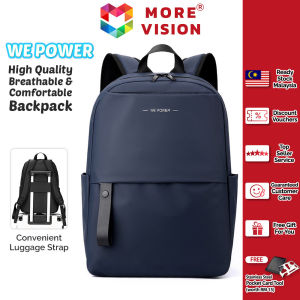 WEPOWER Backpack Laptop Bagpack Premium Quality Bag Casual School Student Travel Men Women Beg Galas Lelaki Sekolah