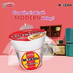 COMBO 5 LY MÌ MODERN LẨU THÁI TÔM LY 65G