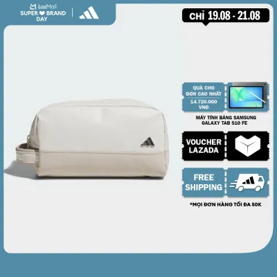 adidas Đánh gôn TÚI POUCH DA PU UNISEX KHÓA KÉO KÉP Unisex Xám JZ4379
