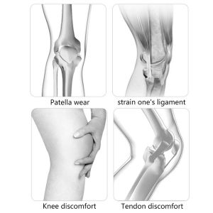 JDATAR Knee Protectors Summer Thin Professional Men And Women Fitness Joint Running For Basketball Training Knee Squat Kneecap