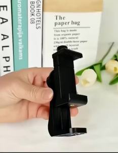 (HD1)Universal 360° Phone Holder for Tripod 1/4 Inch Screw Desktop Mount Adapter  Pemegang Telefon Universal 360° untuk Tripod Penyesuai Tripod Meja Skru 1/4 Inch