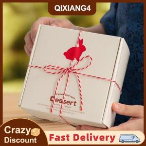 【QIXIANG4】 100m x 2mm bông dây Đỏ Xanh Trắng hỗn hợp màu sắc treo tag chuỗi dây quanh co Chủ Đề tự làm quà tặng bọc băng giáng sinh decoratio