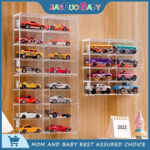JiaShuo Baby Toy 1:64 Acrylic xe hộp hiển thị cho xe mô hình đồ chơi tủ giá chống bụi xe không đấm dính tường hiển thị trong suốt hộp