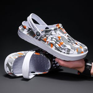 SOCRS Summer Mens Big Size Slippers Beach Slipper Student Sandals Soft Breathable Non Slip Size 46 47 48 49