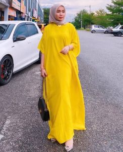FEMININE OUTFIT MAXI LONG DRESS KAFTAN | JUBAH BAJU LABUH MUSLIMAH OOTD TIKTOK INSTAFAMOUS BAJU KENDURI REUNION