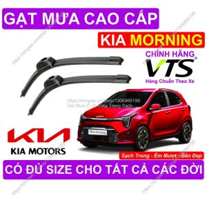 Gạt Mưa KIA MORNING Gạt Mưa Đa Năng Cao Cấp Cặp Gạt Mưa Kính Lái KIA MORNING Có Đủ Size Cho Các Đời Xe KIA MORNING