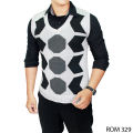 Vest Rompi Rajut - Kombinasi Warna. 