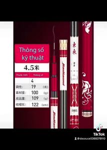 Cần Câu Tay MC Phục Ma Hỏa Kích ( TẶNG NGỌN PHỤ ) - Văn Chương Đồ Câu