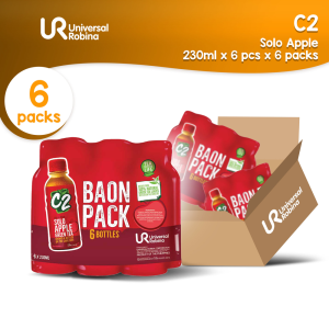 6 x C2 Solo Apple Baon Pack (230ml x 6)