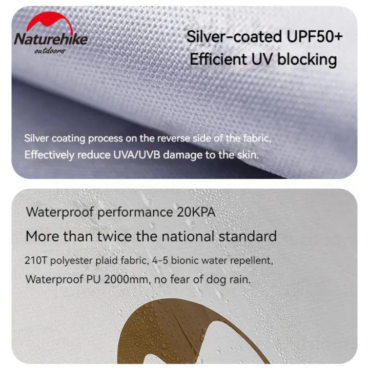 Naturehike%20CLOUD%20RIVER%20Series%202%20/%203%20Person%20Ultralight%20Camping%20Hiking%20Tent%20Portable%20Waterproof%20Silver%20Coated%20UPF50+%20Sunscreen%20with%20Awning%207%20Series%20Aluminum%20Pole%20Backpacking%20Outdoor%20Tent%20Nature%20Hike%20Original%20Heavy%20Duty%20P%20Series%20-%20Image%206