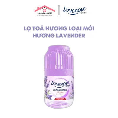 Lọ tỏa hương Lovenose 200ml hương thơm tự nhiên dễ chịu khử mùi sáp thơm phòng thế hệ mới 45 ngày