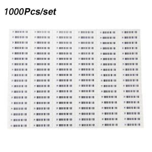 1000Pcs AM Security Label Tags Magnetic Sticker For Supermarket Store 58khz