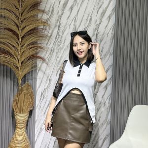 SHINE FASHION - LYLIA TOP BLOUSE / ATASAN WANITA KOREAN STYLE -PN