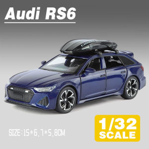 LEO 1:32 Audi RS6 Diecast Model Car Alloy Cars Toys Collection Gift For Kids Boy Girl