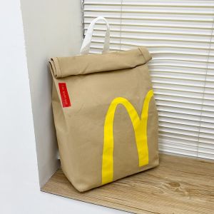 THE INTERNET Casual Lunch Bags Men Camping Backpack Students School Bags Large Capacity Women Laptop Backpacks Teenage Book Bags Canvas McDonalds Backpack Crossbody Bags Single Shoulder Bags