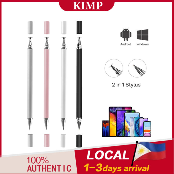 KIMP 2In1 Capacitive Pen Universal Touch Screen Drawing Pen Stylus for ...