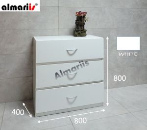 ALMARIIS® (DR82) 3 DRAWER CHEST / 3 PETI LACI