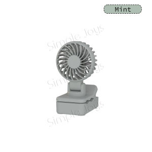 Portable Clip Fan 360° Adjustable USB Type-C Rechargeable Umbrella/Backpack Fan