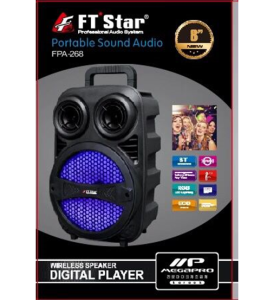 8 inch Square Dance Audio Bluetooth Mobile Drawbar Speaker Player k Song High Power Tone Free Wired Microphone