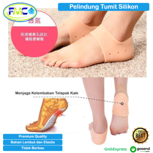 Pelindung Tumit Silikon Alas Sepatu Anti Lecet Heel Pads Silocone Insole Bantalan Tumit Kaki Sepatu Pria Wanita