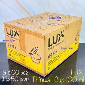 [1Dus] Thinwall Cup 100 ml 100ml LUX / Tempat Saos Bumbu Sauce Thinwal Thinwall Cup 100ml 100 ml LUX