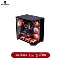 เคสคอมพิวเตอร์ WJCOOLMAN Dreamer Plus ATX Panorama Tempered Gaming Case (No FAN) (AIO360) รับประกันสินค้า 1 ปี. 