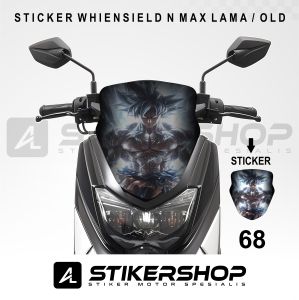 stiker whiensield - visor - tameng - variasi motor n max old - lama gambar keren 65 - 72