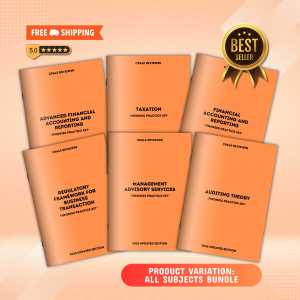 2026 CPA Reviewer Booklets | 5000+ All-Theory MCQs | Complete Accounting Practice Set