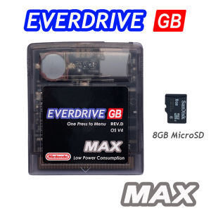 Thẻ Ghi EverDrive GB MAX Thế Hệ Mới Với Thiết Lập Lại Tiêu Thụ Điện Năng Thấp GBGBC FLashcard Junior Pro Retro Phụ Kiện Chơi Game