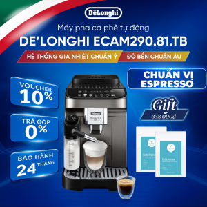 Máy Pha Cà Phê Tự Động DeLonghi ECAM290.81.TB Magnifica Evo - Màn Hình Cảm Ứng - Chính Hãng
