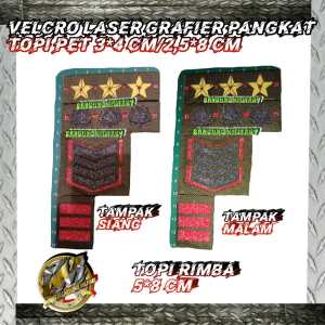 Velcro Laser Name Tag Bahan Condura Waterproof Anti Luntur 5 Lapis Tebal Bukan Yang Tipis Papan Nama Grafier Laser Reflektor Custom Bebas Organisasi Stiker Printing Reflektif Menyala Bahan Arkilik Cutting Marking Bodyvest Resin Premium