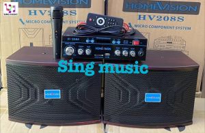 (HV-208/LXING/FTSTAR NO CHOOSING)(JOSON) Speaker and Amplifier 12volts FREE wired microphone