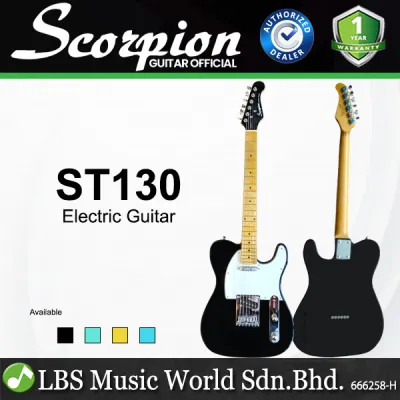 Scorpion ST130 Deluxe Series Telecaster Maple Fingerboard Electric Guitar