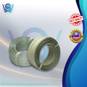 PACKING PVC STRIPES BELT / Packing Belt / PP Strapping Band 15mm x 5KG (1Roll) Auto Strapping Machine use 朔料打包带 Tali Kotak