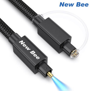 【Shipping from Selangor】New Bee Digital Fiber Optical Audio Cable 1M/3M Toslink SPDIF Coaxial Cable Premium Digital Optical Play Station PS4 PS3 XBOX 360 Tv Box CD DVD Player TV Amplifier Speaker Soundbar