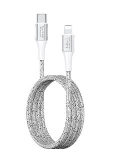 [BUY 1 GET 1 FREE] BlueShieldCharging 60W PD Type‑C to 8-Pin Super Fast Charging Braided Cable For i14 i13 and below