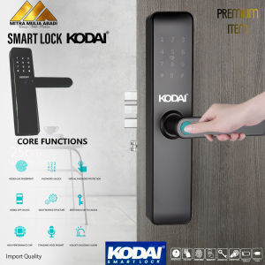 Kunci Pintu Digital Smart Fingerprint I Smart Doorlock I Gagang Oval