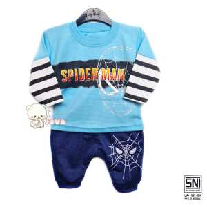 JOVA BAJU BAYI LAKI LAKI SETELAN ANAK COWO LUCU STELAN COWOK 6 12 BULAN KEREN TRENDY KEKINIAN TANGAN PANJANG SP1D3RM4N