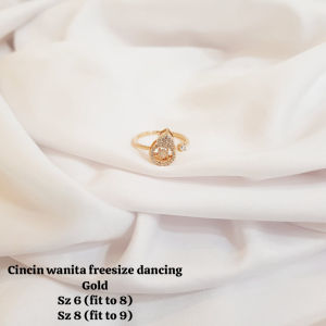 Deux - Cincin Wanita Freesize Dancing