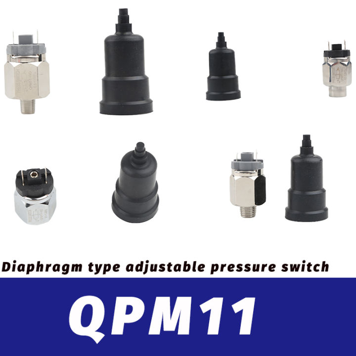 QPM Micro Adjustable Pneumatic Air Pressure Switch For Compressor