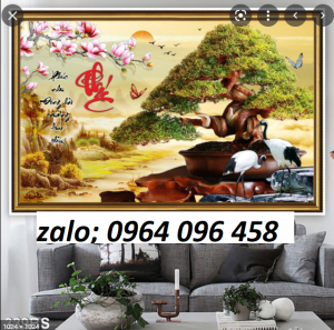 Tranh gạch 3d phòng khách giá rẻ - SXC844