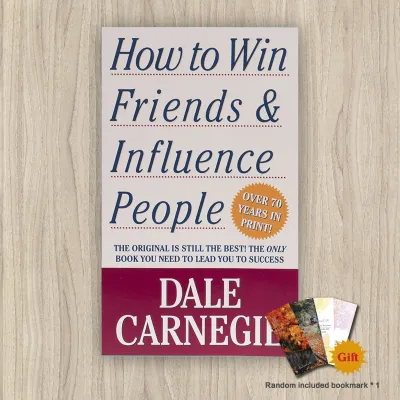 How to Win Friends and Influence People by Dale Carnegie Relationship-building Interpersonal skills English book