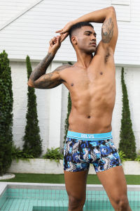 (1 Cái) hoạt Hình Gợi Cảm Quần Lót Nam Võ Sĩ Băng Lụa Thoáng Khí Nam Quần Lót Innerwear Chất Lượng Cao Thoáng Boxershorts Thân OR303