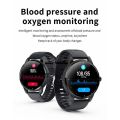 Awei H36 1.52 "HD Screen Smart Watch Blood Glucose Blood Pressure Monitoring with 100+Sport Modes Fitness Watch with IP68 Waterproof GPS Positioning Outdoor Watch Compatible with All Mobile Phones. 