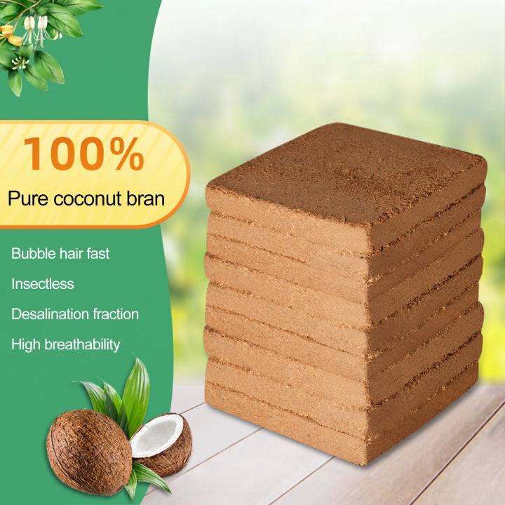 Coconut Brick Nutrient Soil Coconut Coir Premium Coconut Shell Planting ...