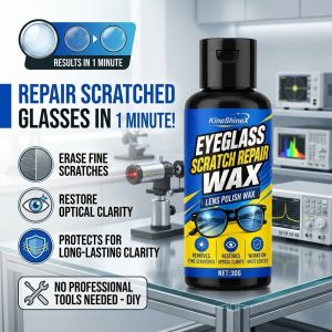 Glasses Scratch Remover Lens Repair Cream Anti-Scratch Solution Eyewear Cleaner