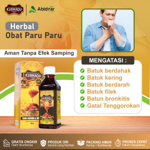Kurmaqu Sari Kurma Madu Vitamin Obat Pembersih Paru Paru Flek Paru Paru Penghilang Bercak Paru Paru Obat Nyeri Dada Batuk Kering
